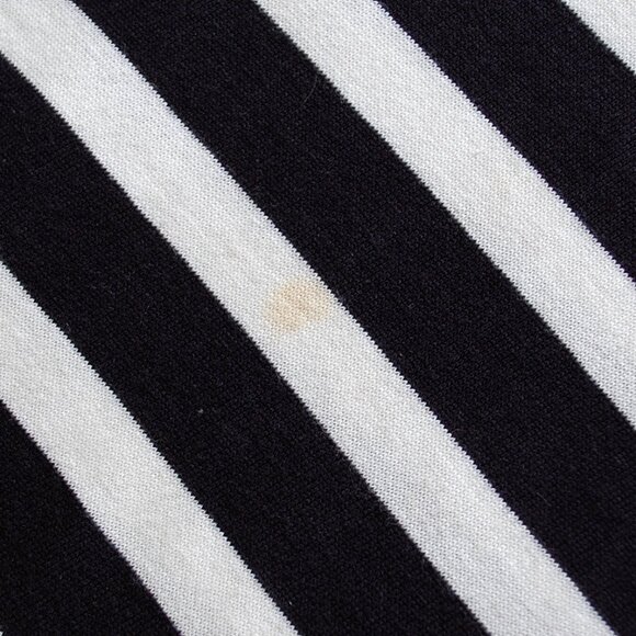 J. Crew Maxi Dress Black White Striped Tank Sleeveless High-Low AO477 - Picture 2 of 6